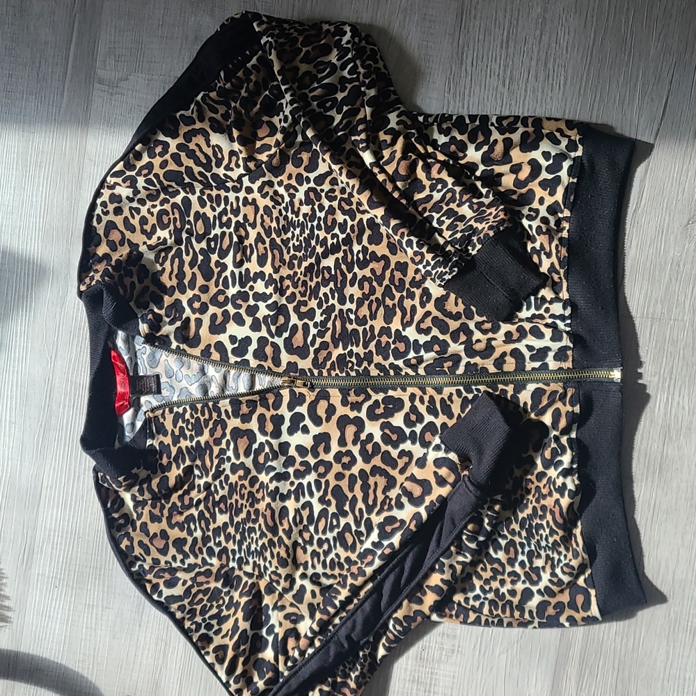 Leopard cheetah jacket